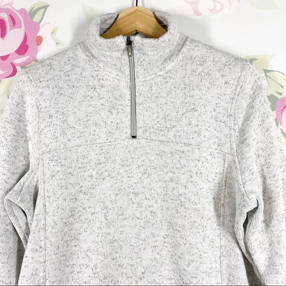Thread & Supply Gray Quarter Zip Pullover Jacket M - Picture 2 of 11